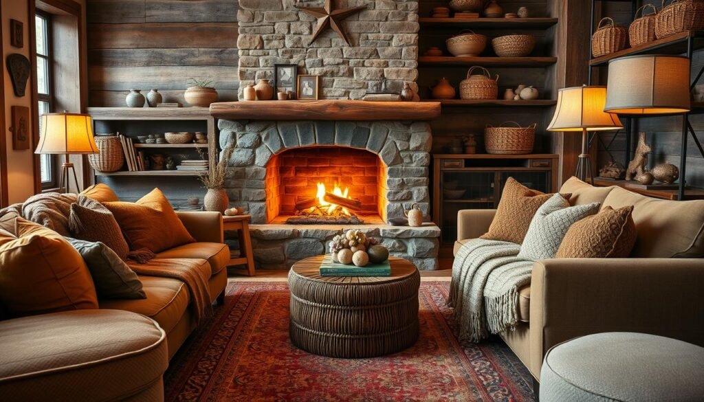 textures that enhance cozy living rooms